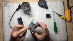 Ремонт фена Viconte VC-372. Перегорела спираль