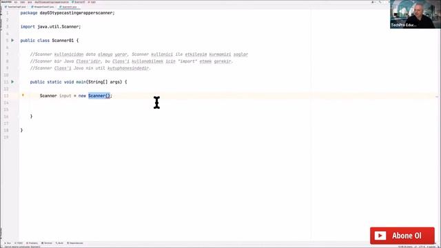 Scanner Class Nedir Kullanımı Nasıldır? | Java Ders-12 | TechPro Education смотреть онлайн