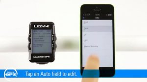 Lezyne GPS | Customizing GPS Data Pages and Fields With Your Smartphone