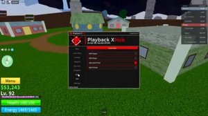 OP Blox fruits script - (Playback X Hub)