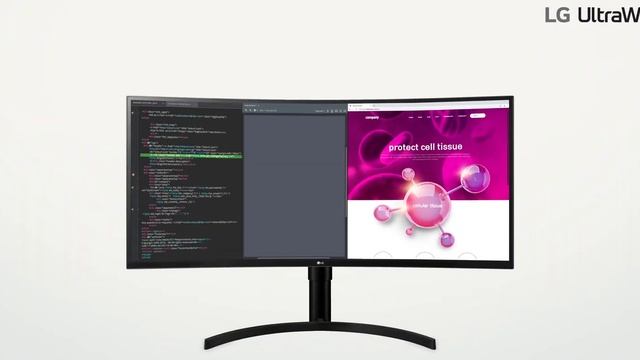 LG UltraWide™ | 35WN75C - The Curved UltraWide QHD (3440x1440) HDR Monitor with USB-C | LG смотреть онлайн