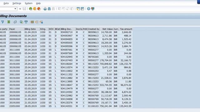 VF05N List of billing documents in SAP IHow to get the complete list of billing documents in a Plan смотреть онлайн