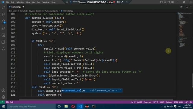 Creating a Stylish Calculator with PyQt5 | Python Tutorial | VS code смотреть онлайн