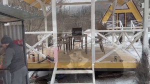 Уютный домик в селе Хлют Рутульского района республики Дагестан. 🌳⛰️ #кавказ #дагестан #леки