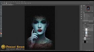 Эффект дезинтеграции в Фотошопе