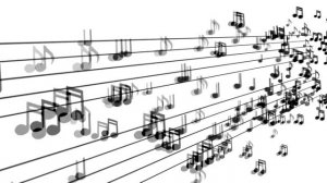 Ноты. футаж.