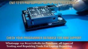 Enit T2 Rom Bios Chip  EFI Pad PCB For Latest Apple MacBook @LCIIT