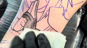 EFEITO RASTELADO GIRATÓRIO EM TATTOO DE ANIME (DICAS ESSENCIAIS)