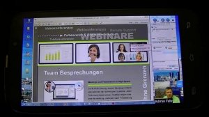 R-HUB Turbomeeting mit Android in der Videokonferenz