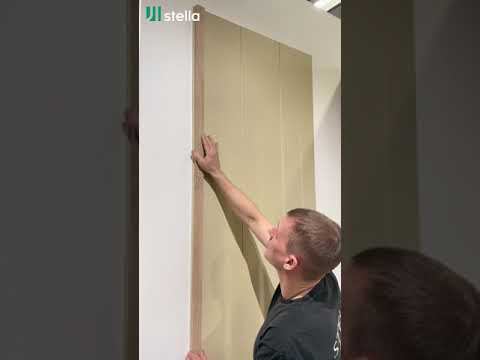 Монтаж интерьерных реек Stella