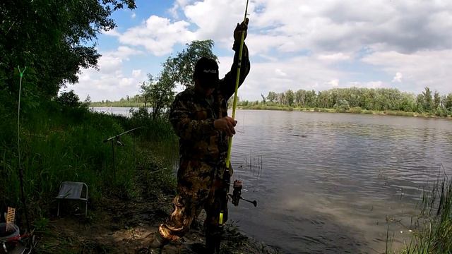 ДОН !!! РЫБАЛКА НА САЗАНА ! СПАСАЕМСЯ ОТ МОШКАРЫ ! смотреть онлайн