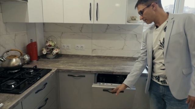 Кухни на заказ в Белгороде. Кухня для Оксаны. смотреть онлайн