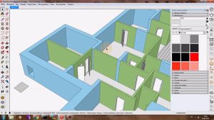 SketchUp: Замена материалов