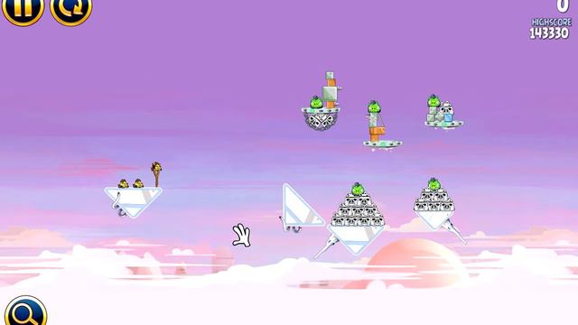 Angry Birds: Star Wars. CLOUD CITY (level 4-1) 3 stars Прохождение от SAFa смотреть онлайн