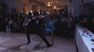 Austin Joson & Liza Lakovitsky Samba at the 2023 Eastern United States Dancesport Championships