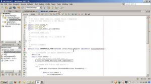 Java Interfaces - Part 1 of 2 - Using NetBeans and "Design View"