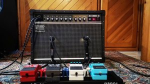 Roland Jazz Chorus Comparison: JC22 vs JC40 vs JC120 Prelude Video with Boss Pedals