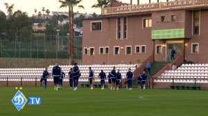 Первая тренировка "Динамо" в Marbella Football Center