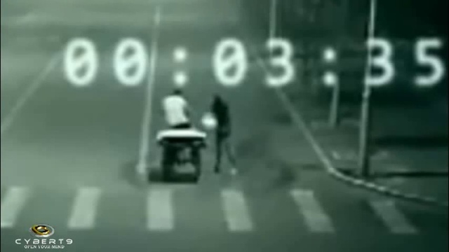 Телепортация на дороге - уникальный случай в Китае