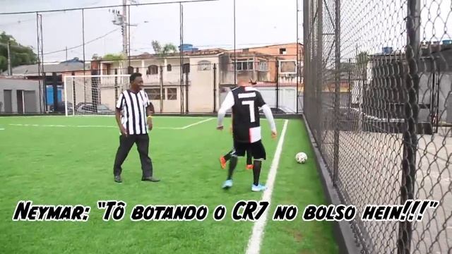 NEYMAR vs CR7 - JOGO REAL!!! QUEM GANHOU??? смотреть онлайн