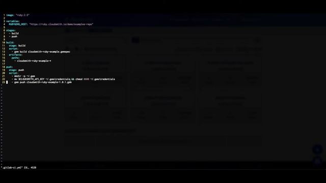 Using GitLab to push packages to Cloudsmith смотреть онлайн