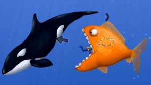 Приключения МАЛЕНЬКОЙ РЫБКИ зубастика #1 ИГРА Tasty Blue