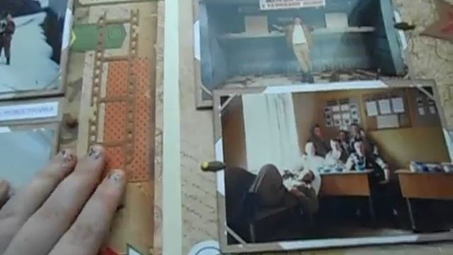 Дембельский альбом в подарок/обзор альбома/ Скрапбукинг смотреть онлайн