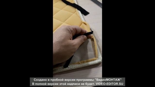 Изготовление сидушки на компьютерное сиденье. часть 1