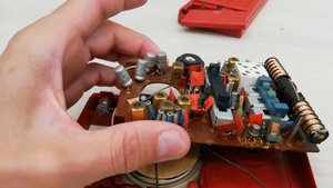 Драгметаллы в радиоприёмнике НЕЙВА РП-205