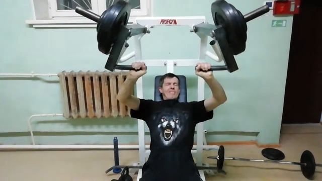 Иван Титан!Система "Титана",75 кг на 12 повторений. смотреть онлайн