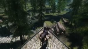 Skyrim - Momo Acrobatic Back Flip