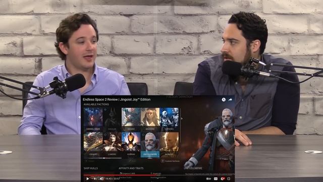 Endless Space 2 Review Jingoist Joy Edition by SsethTzeentach | First Time Reaction смотреть онлайн