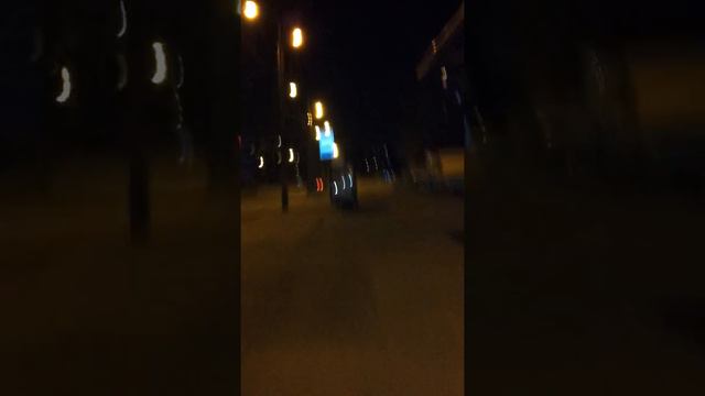 Прогулка по ночному Гольяново.Walk along night Golyanovo.