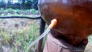 капельный полив из бутылки и капельницы