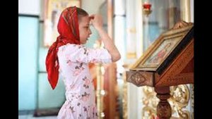 О крестном знамении детям