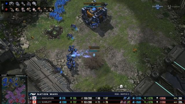 MASS MECH! - Starcraft 2: Scarlett vs. INnoVation смотреть онлайн