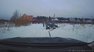 Subaru outback br in snow