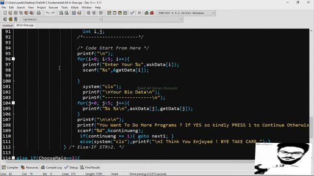 All Basic Programs of C