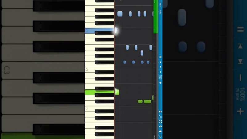 Lumen - Гореть - Как играть на пианино #shorts #pianotutorial #synthesia