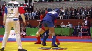 HAKIM Hassani (ALG) vs FAOUT Youssef (MAR). African SAMBO Championships 2023