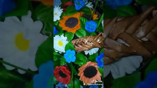 Мыловарение. Корзина из мыльных цветов