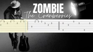 Zombie -  The Cranberries - Fingerstyle Tutorial Tab