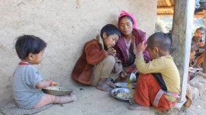 Myvillage official videos EP 114 || Cooking and eating village food