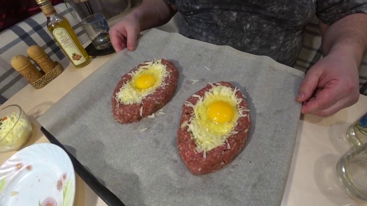 Мясные хачапури по аджарски с индийскими лепешками наам. Кухни мира Индия + Аджария.