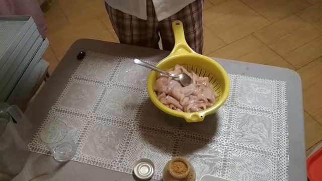 Вяленые кальмары