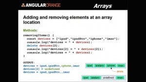 Angular 5 Arrays Part 3 of 8