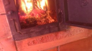 Кирпичная печь ракета