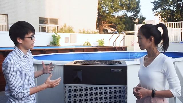 Full inverter pool heat pump смотреть онлайн