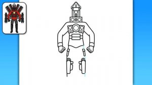 HOW TO DRAW UPGRADED TITAN SPEAKERMAN | Skibidi Toilet - Easy Step by Step Drawing