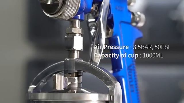 Voylet AB17S HVLP Spray Gun Gravity Feed Alloy with 1000ML Cup смотреть онлайн